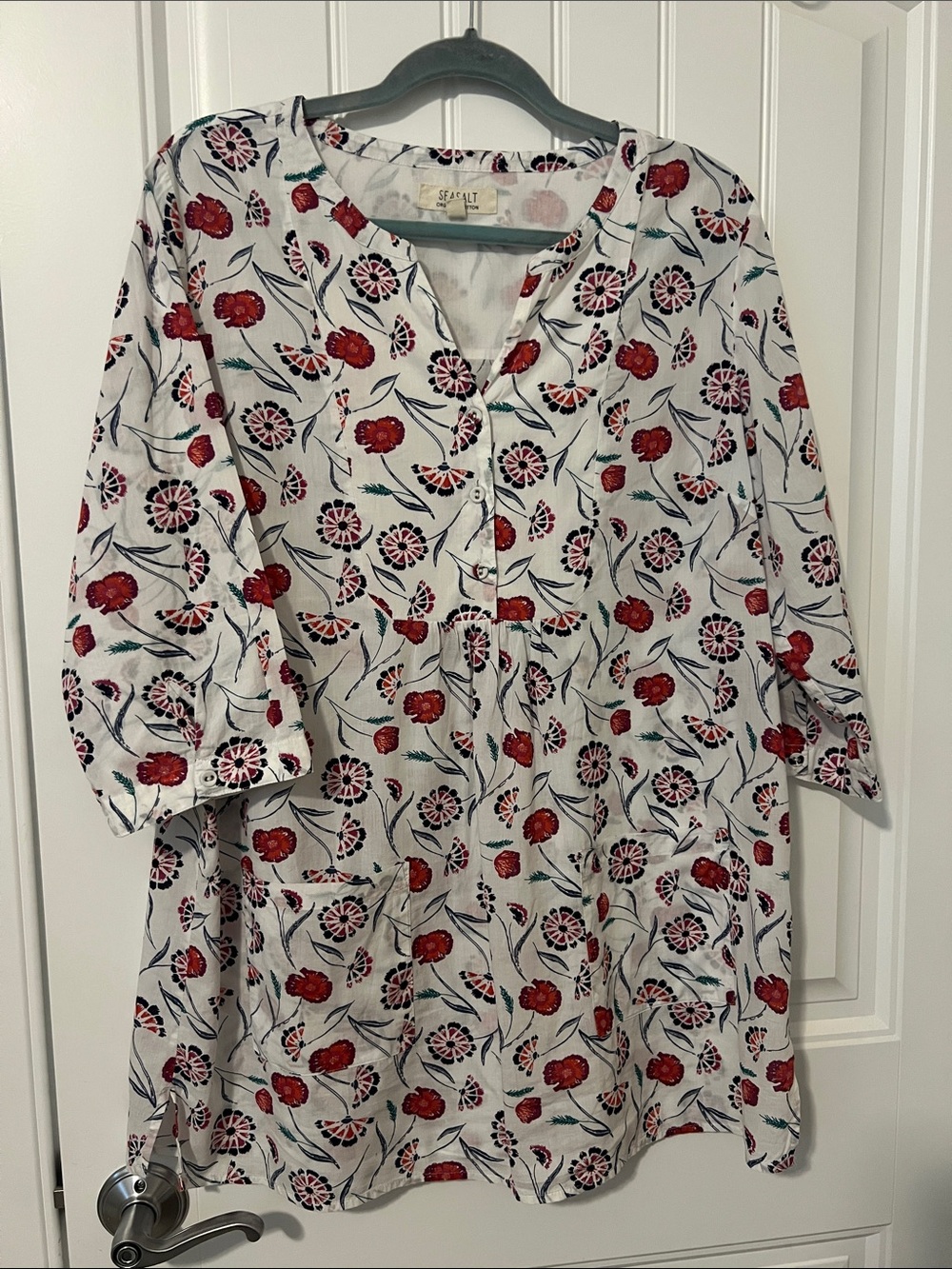 SeaSalt organic cotton tunic- size 10 (runs big)